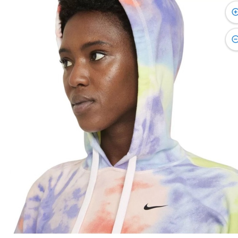 NIKE Women's Dri-FIT Get Fit Tie-dye Pullover Training Hoodie